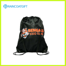 Werbeartikel Customized Logo Polyester Tunnelzug Rucksack RGB-103